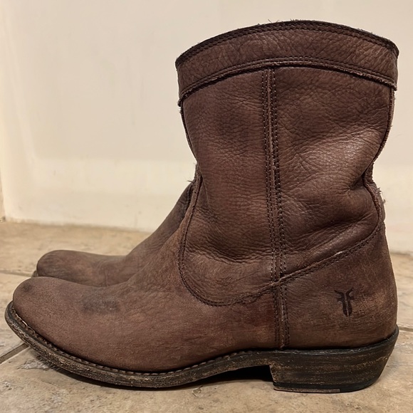 Frye Shoes - Frye Coachella Boots Rich Brown Leather 5.5